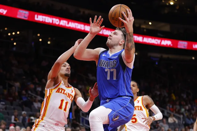 Luka Dončić scores 73 points vs. Hawks, tied for fourth-most in NBA history