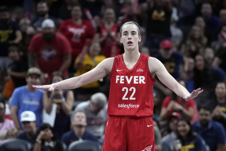 Impressive about Caitlin Clark 😂😂 Caitlin Clark rallies Fever past Liberty 83-78 with first triple-double by WNBA rookie read more 👇 👇👇