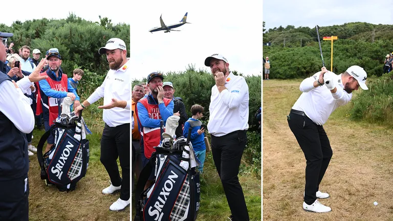 Open Leader Shane Lowry Involved In Lengthy Ruling After Spectator Finds His Ball In Gorse Bushes