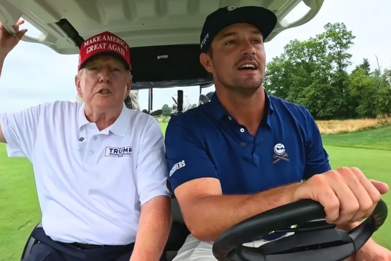 C.B News:LIV Golf star Bryson DeChambeau makes Kamala Harris offer after Donald Trump collaboration… full details below 🔽🔽