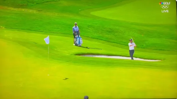 Report:PGA Tour pro smashes up bunker in epic strop at Olympic Golf Tournament