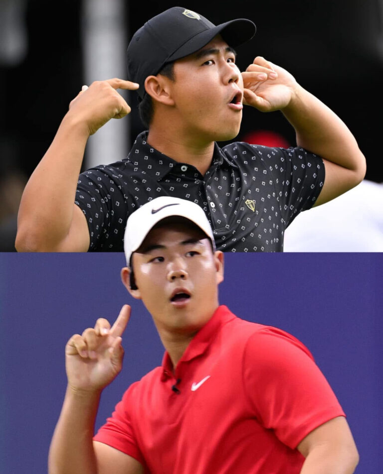 Tom Kim said players were cursing at him during his Saturday matches at the Presidents Cup following  Xander Schauffele brutal message