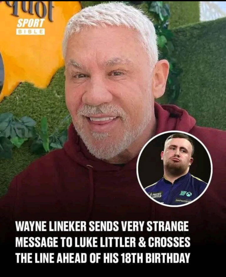 Wayne Lineker has reached out to Luke Littler just days after his World Championship win and made two big threats, but it’s really not gone down well