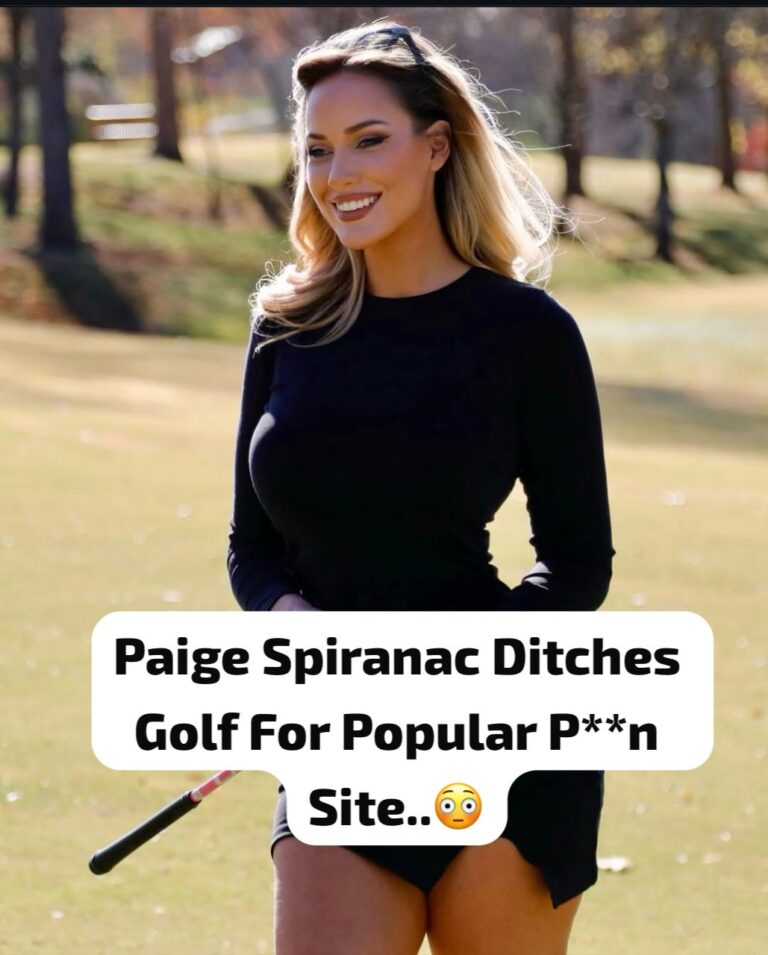 Paige Spiranac Ditches Golf for Popular P**n site..😳