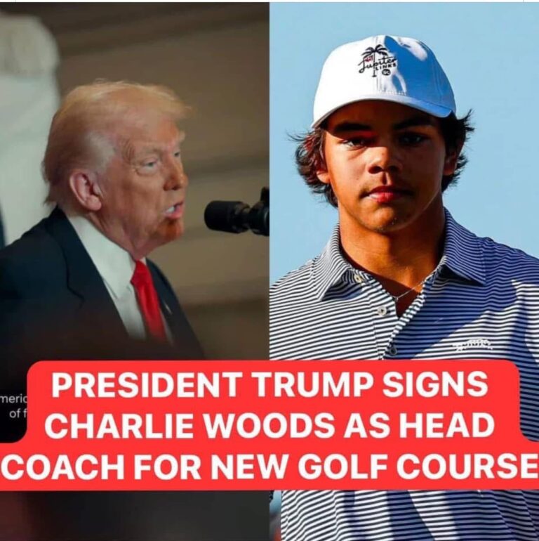 Donald Trump Signs Charlie Woods as Head Coach For New Golf Course