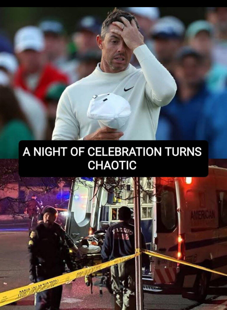 FURIOUS REPORT😱😱:  Golf Champion Rory McIlroy Involved in SERIOUS Hit-and-Run Incident After Victory Celebration due to drunken state which will lead to inevitable imprisonment after investigations