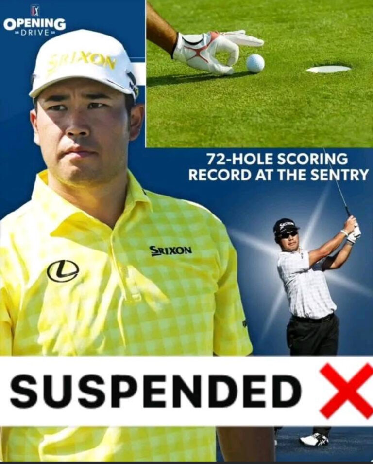 Hideki Matsuyama Has Been Suspended From PGA  After Caught Cheating With a Device In His Fingers To Win The Sentry