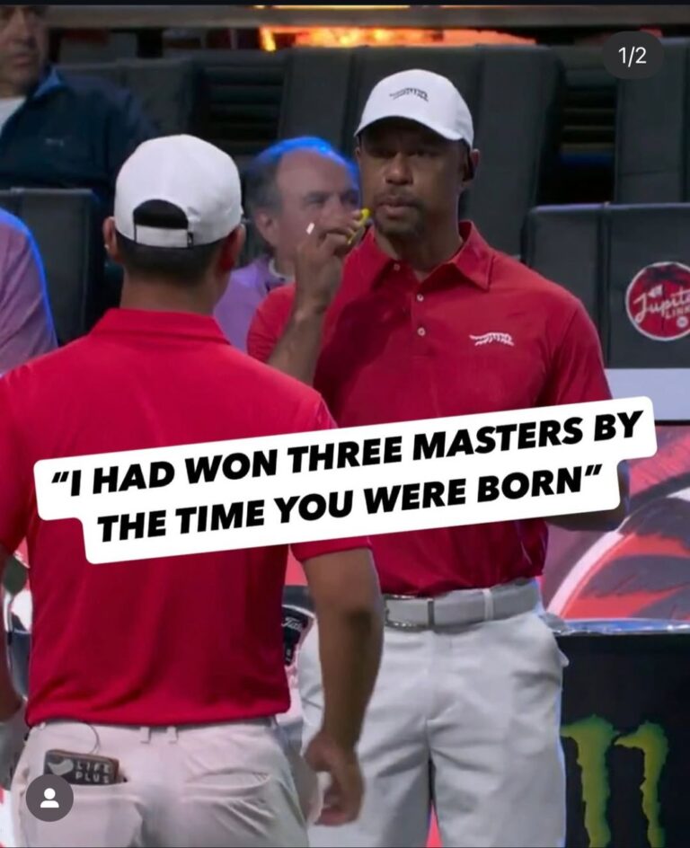 Tiger Woods and Tom Kim Got into A Serious Argument., Officials Had to Step In