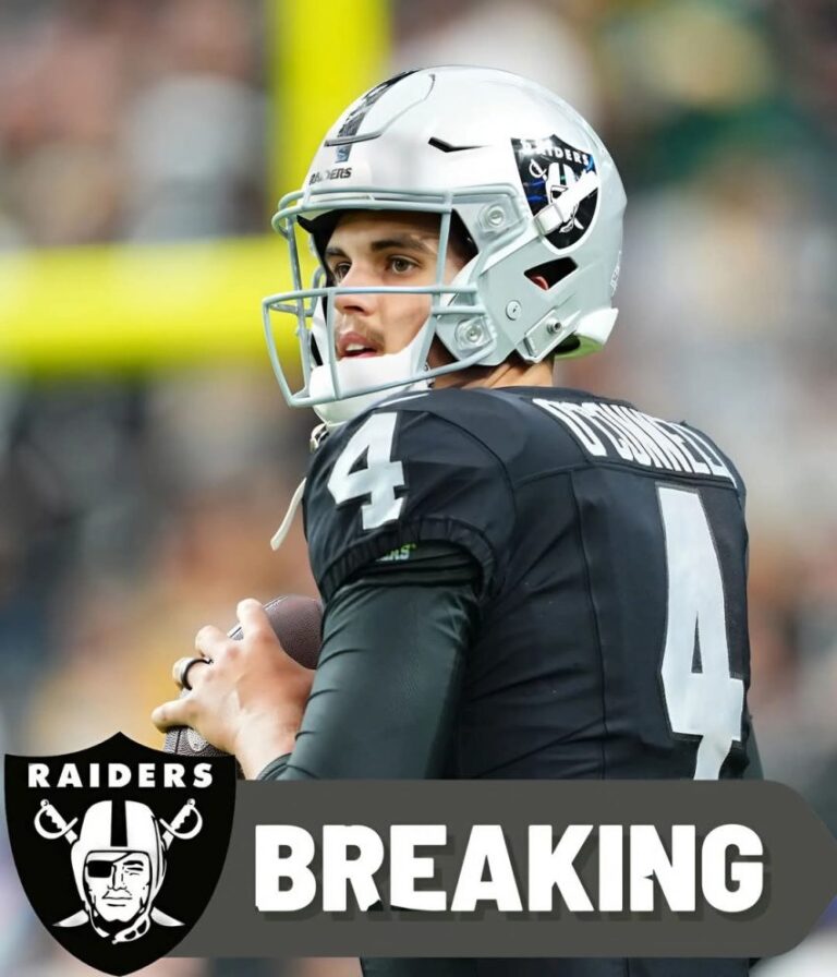 BREAKING NEWS: Aidan O’Connell is stirring excitement in Las Vegas! Will he be the future of the Raiders