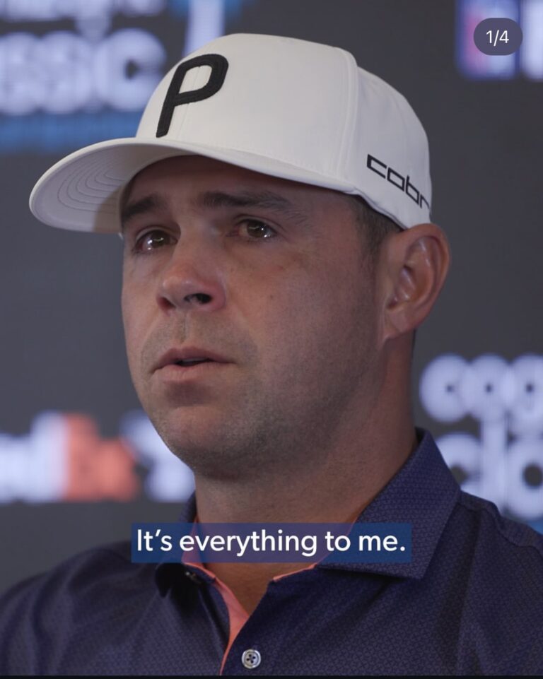 Gary Woodland Broke Down In Tears In Recent Interview.. Also Gives Hints on Retirement