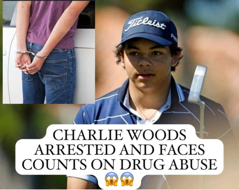 Investigations ongoing as Charlie woods is arrested on counts of drug Abuse