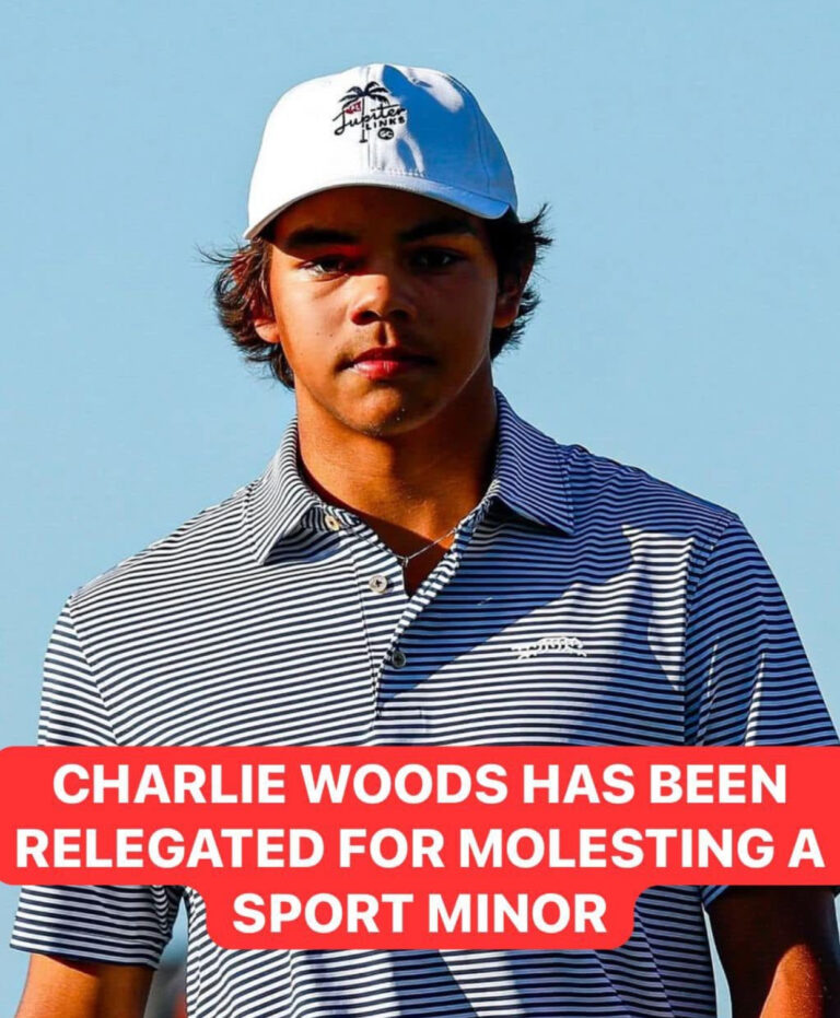 SHOCKING : Charlie Woods has been suspended from all Golf activities due to serious Allegations involving a minor