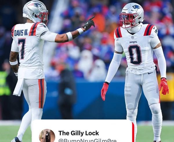 Stephon Gilmore had a two-word response to the New England Patriots’ new dynamic cornerback pairing of Christian Gonzalez and Carlton Davis