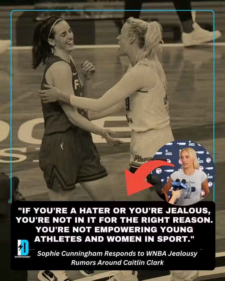 WNBA Star Sophie Cunningham Addresses Rumors of Jealousy Toward Caitlin Clark
