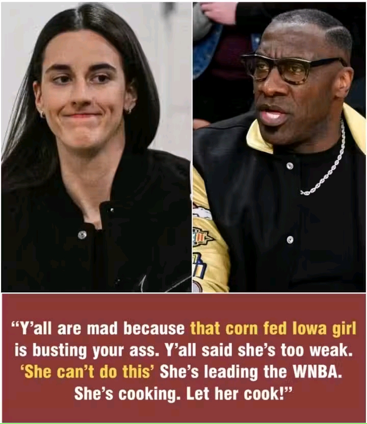 Shannon Sharpe Stands Up for Caitlin Clark After On-Court Clash With WNBA Star