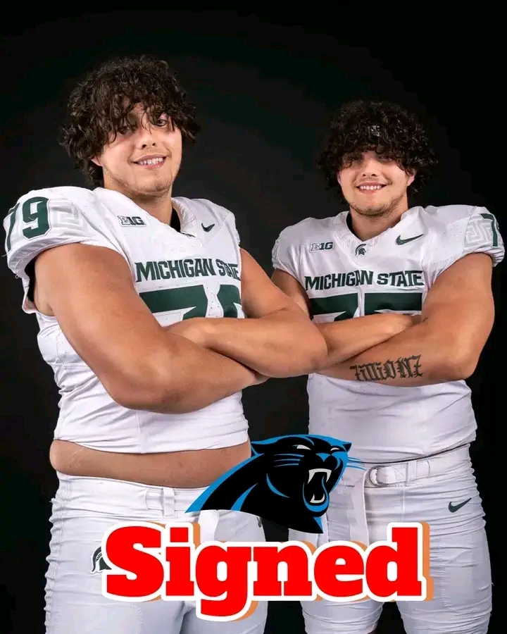 Big News: Michigan State Twins Ink Major Deal with the Panthers, Becoming Carolina’s Top Stars Today…