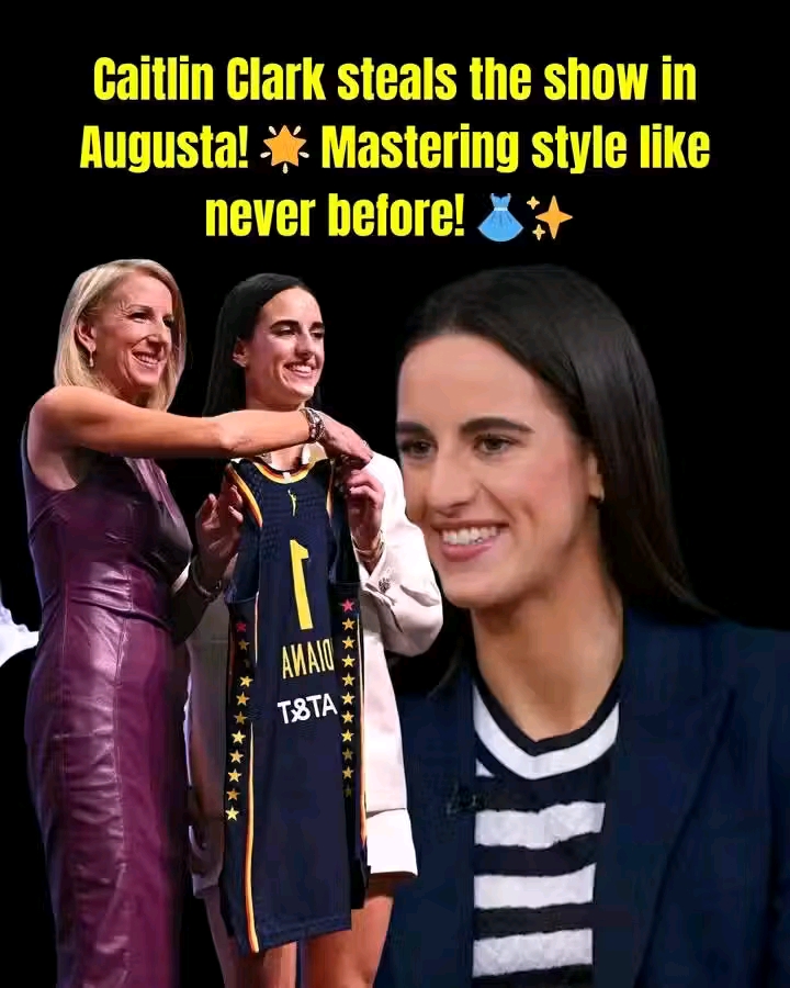 Caitlin Clark Steals the Show in Augusta! Mastering Style Like Never Before