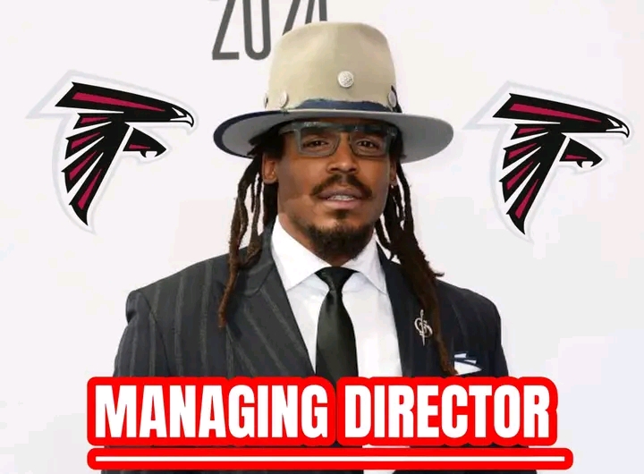 Congratulations: The Atlanta Falcons Appoint Former Panthers Legend Cam Newton as New Managing Director