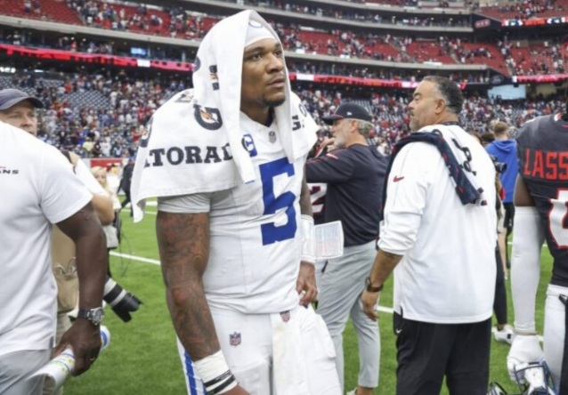 Indianapolis Colts QB Anthony Richardson Out For Week 17; Joe Flacco To Start