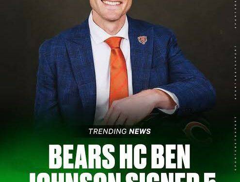 ESPN REPORT: Ben Johnson Chicago Bears Head Coach Stuns College Football World, Rejects Jaw-Dropping $65 Million OCC Offer from Georgia, Notre Dame to Remain With Chicago Bears ; ‘I Have No Plans Beyond Being the Head Coach… full Details