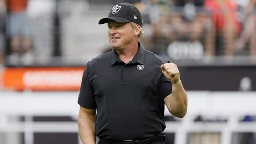 Jon Gruden Sends Three-Word Message on Jets’ Draft Pick