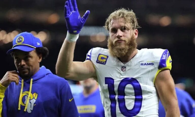 NFL NEWS: Carolina Panthers are officially Finalizing the trading of Los Angeles Rams premier Elite Wide-Receiver Cooper Kupp on a Lucrative 5-yrs $114,8 million trade, in exchange Los Angeles Rams will Receive $4m cash plus 2026 first rounds picks and 2027 2nd round picks plus, Including….See more…..