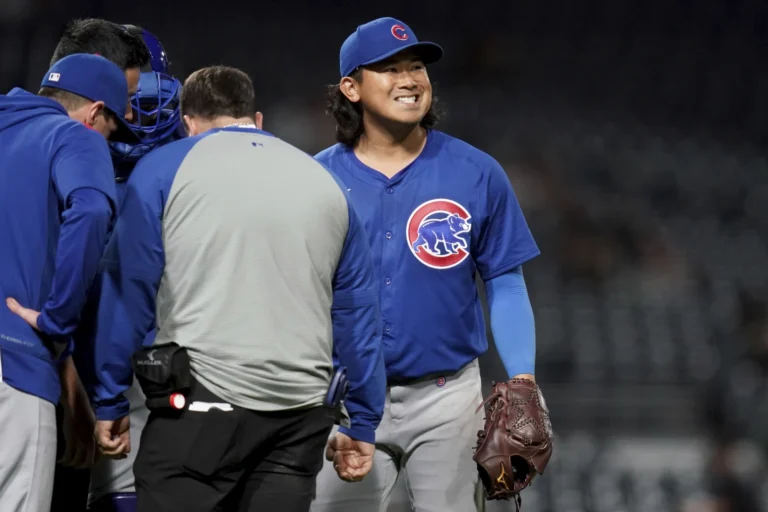 Cubs’ Shota Imanaga exits with leg cramps after showcasing adjustment between starts