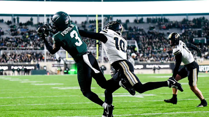 Michigan State WR Montorie Foster Jr. receives multiple NFL minicamp invites