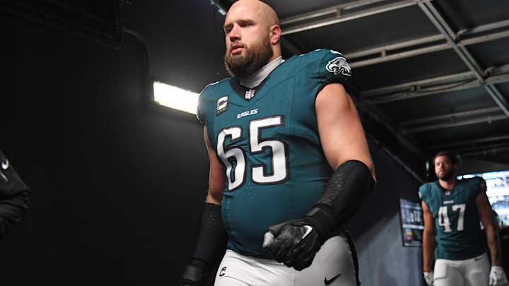 Lane Johnson answers question about whether he’ll return for a 13th Eagles season