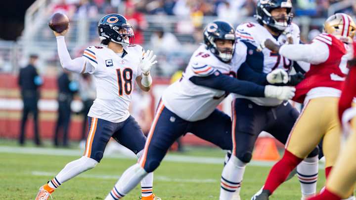 Realistic Caleb Wlliams goals to target in second Chicago Bears season