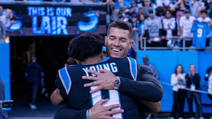 Panthers QB Bryce Young living up to every expectation, Head coach says in recent interview.