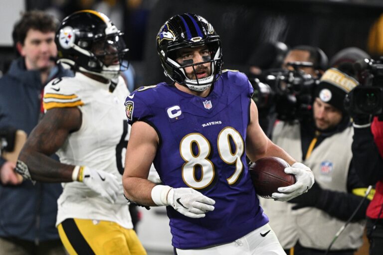 With Mark Andrews trade rumors circulating and Michael Mayer emerging as a potentially game-changing target, the Baltimore Ravens are faced with a tight end problem.