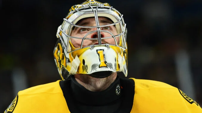 BREAKING NEWS: Despite 7-2 Win Over New Jersey Devils, Goaltender Jeremy Swayman Stated 15-minutes Ago, Saying I Don’t want to Ever play for Boston Bruins again Says Boston Bruins Franchise Goaltender Jeremy Swayman Following a heavy Altercations with the Head Coach 2-hours ago in the Locker Room, However Boston Bruins has been suspended Jeremy Swayman for the Rest of the Regular Season after he walked out on his teammates and Decided to terminates his Contracts, See Full Details….As The Losing Streak Finally Ends in..