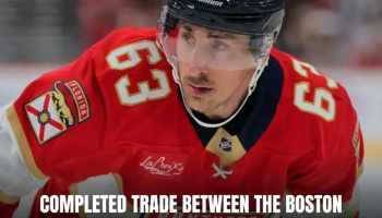 A trade that the Boston Bruins and Florida Panthers made during the NHL trade deadline is about to take an unexpected turn.