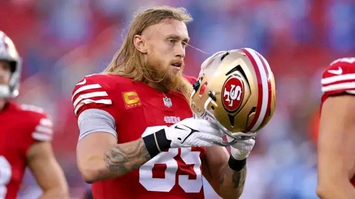 ESPN-NEWS: Carolina Panthers has officially made history and announced their biggest Franchise trading by Acquiring the Star Tight-End of the San Francisco 49ers George Kittle, This is to confirm that the Star TE Rejected 49ers New Offer and then signed a 4-year, $103.5 million Max contract with the Panthers after Long Conversation with Panthers General Manager, However George Kittle will officially Join Carolina Panthers After Physical and During……See more