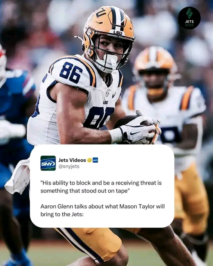 Mason Taylor isn’t a one trick pony. He can contribute as a blocker and as a receiver.
