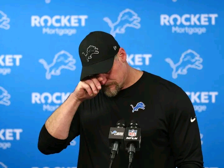 TOUCH DOWN: Detroit lions fans react in shock as the head coach Dan Campbell officially Announced his Departure from the team following a $54.2 million contract deal with the…
