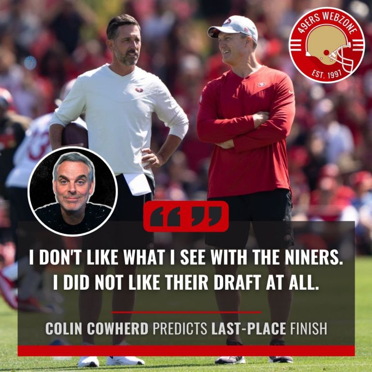 SAD NEWS: Colin Cowherd predicts another disastrous season for the 49ers