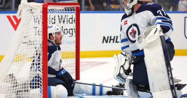 Opinion | Playoff struggles for Jets goalie Connor Hellebuyck are hard to explain. Another Canadian NHL team can relate