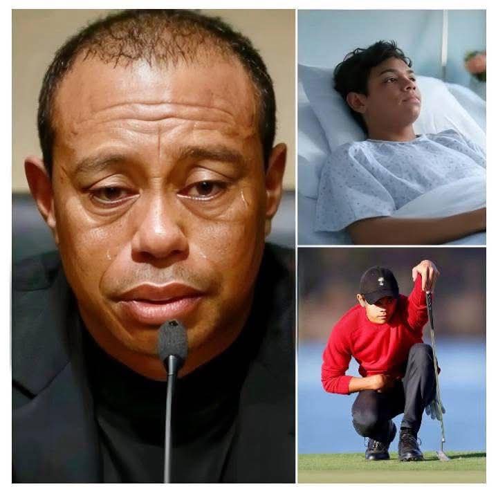 SAD NEWS: Just 30 minutes ago, within the golfing community in the U.S., the family of golf legend Tiger Woods released an urgent announcement to fans, stating that his son is currently facing a serious issue…
