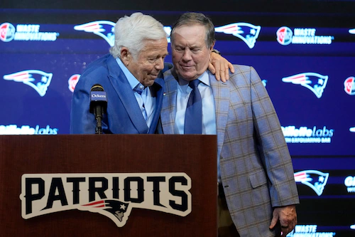Bill Belichick reveals why he left Robert Kraft out of book