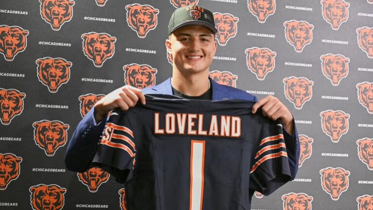 Locked In: Bears Sign No. 10 Pick Colston Loveland to Rookie Deal