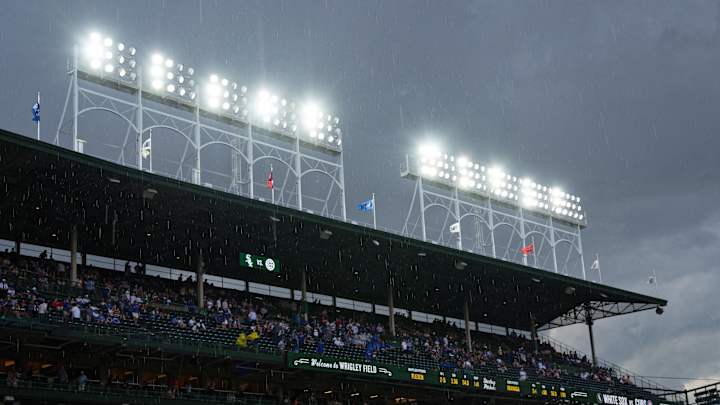 Cubs-Diamondbacks start time: Live rain delay updates from Wrigley Field