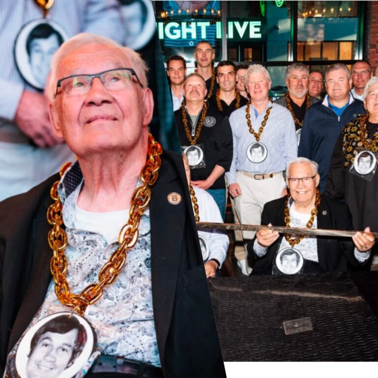 Boston bruins Photos: Johnny Bucyk’s 90th Birthday Celebration…….
